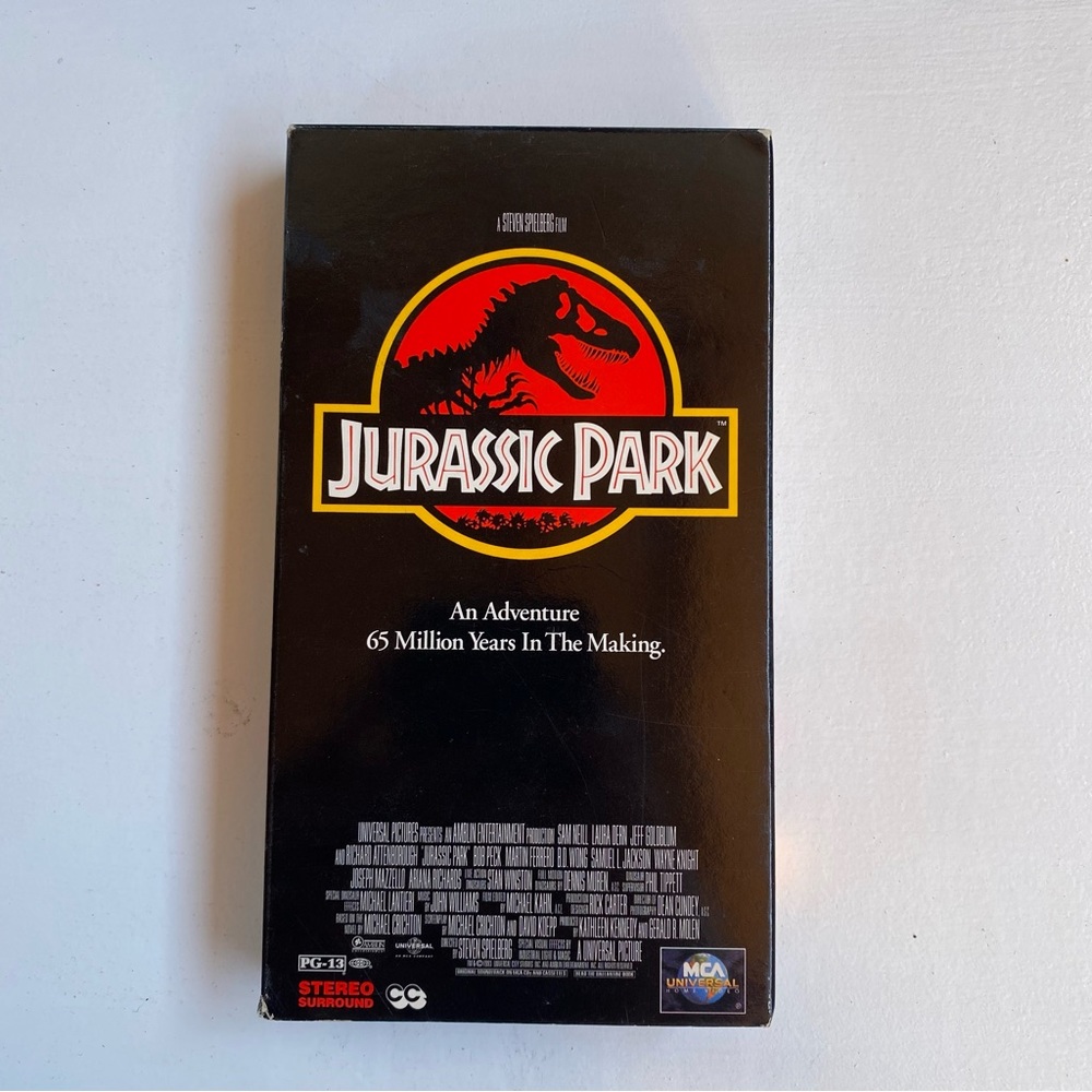Jurassic Park VHS